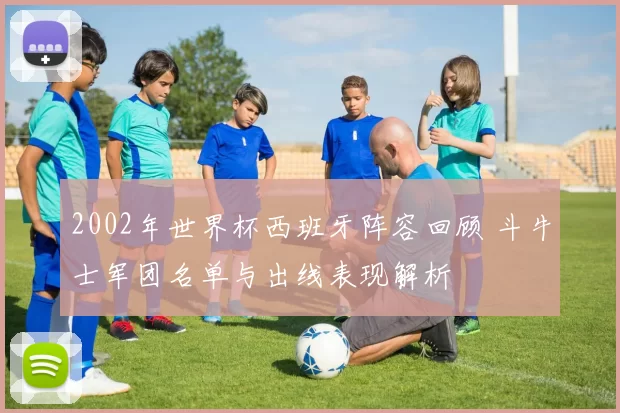 2002年世界杯西班牙阵容回顾 斗牛士军团名单与出线表现解析